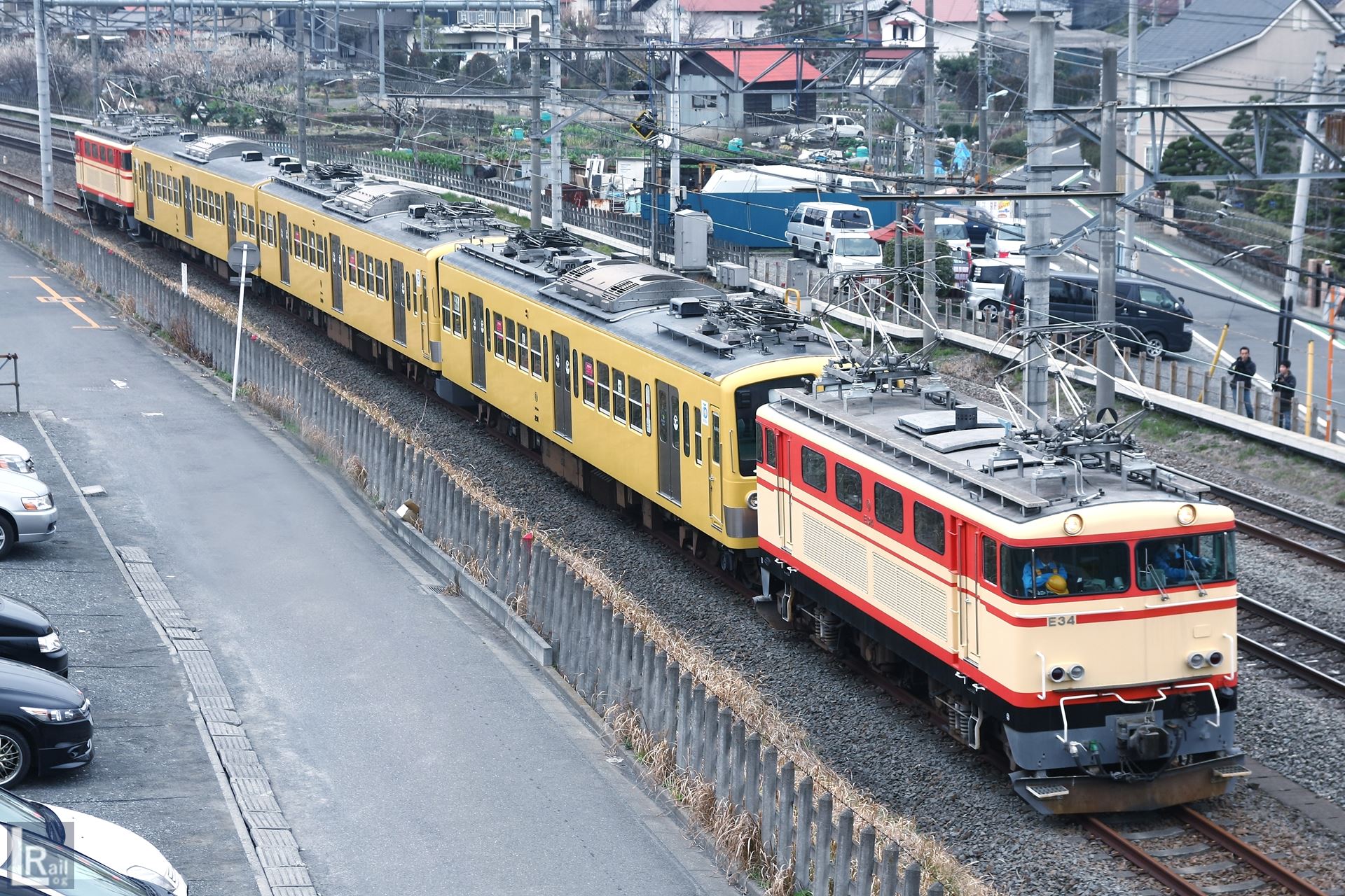 近江鉄道譲渡、西武新101系の甲種輸送