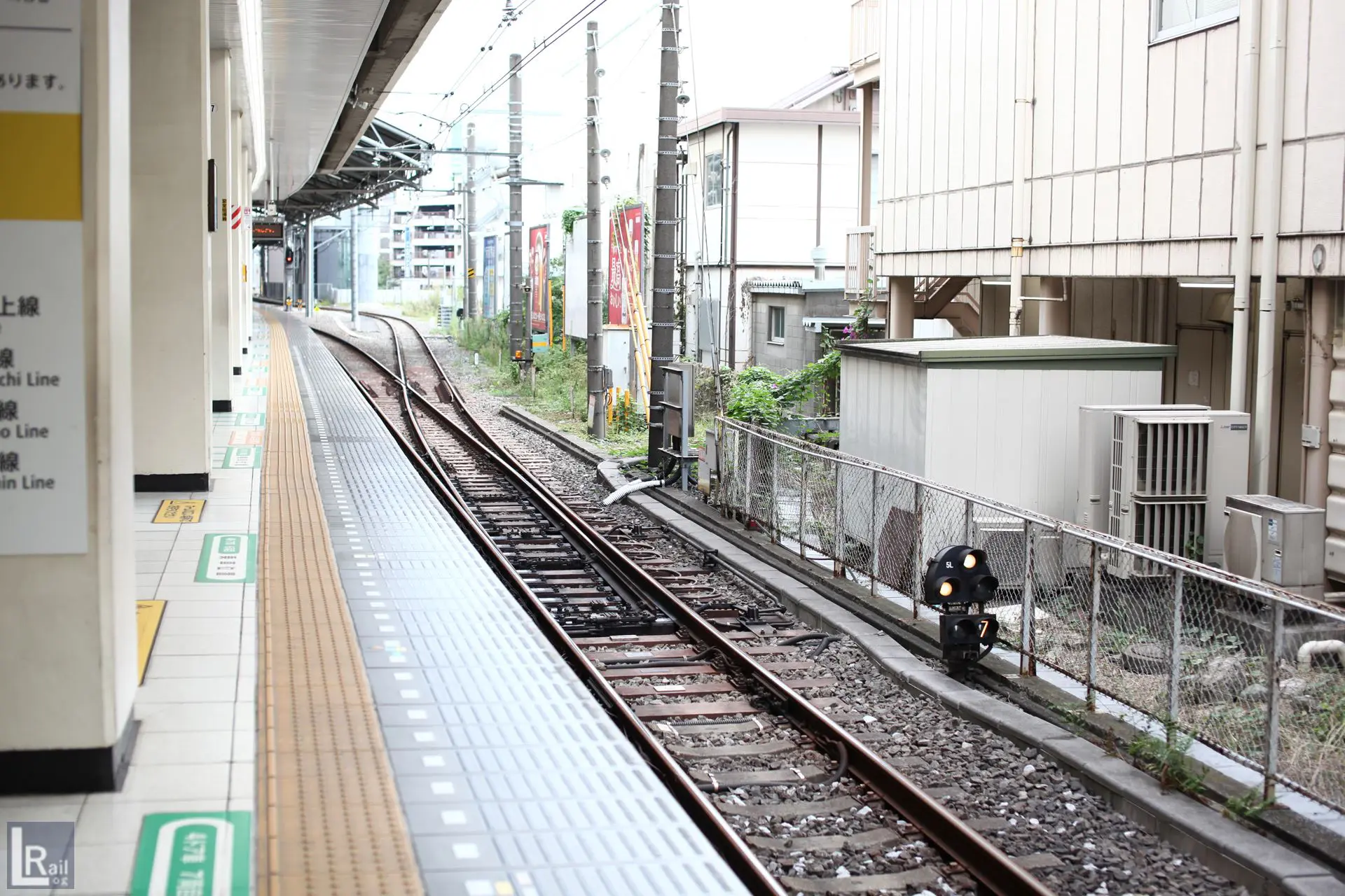 西武池袋7番線留置線