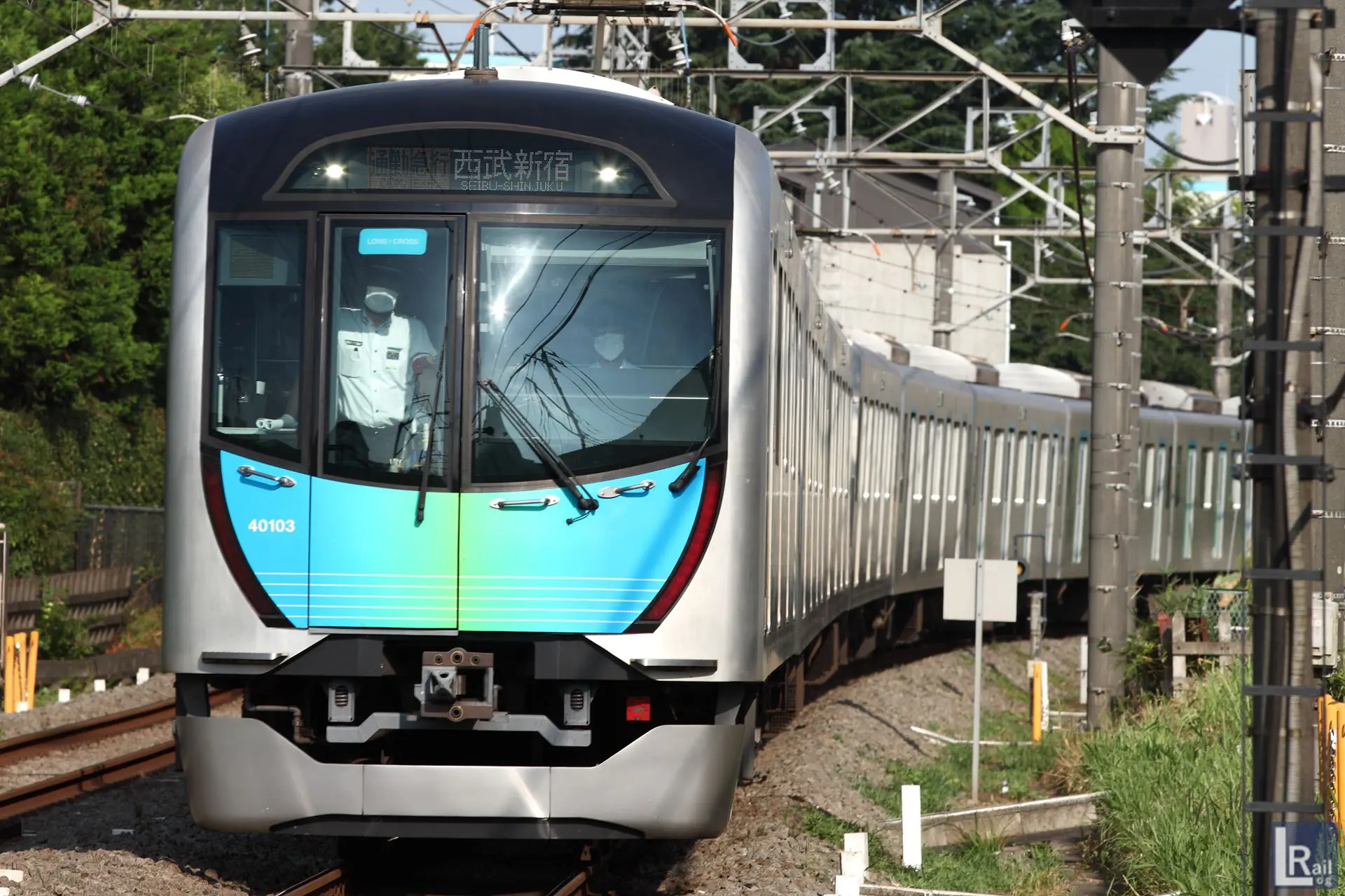 新宿線の40000系による通勤急行運用