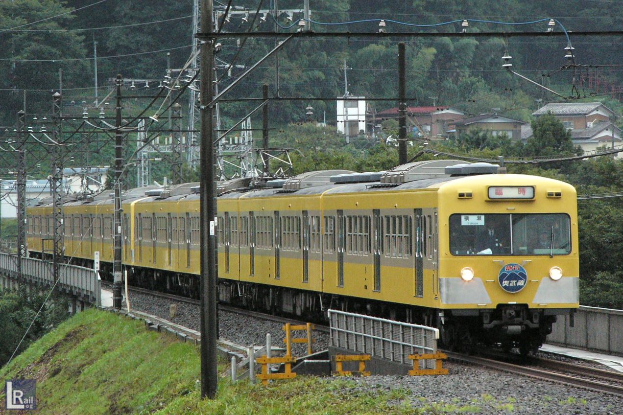 【参考】イベント列車で復刻された旧・奥武蔵ヘッドマーク（2004.10.3）